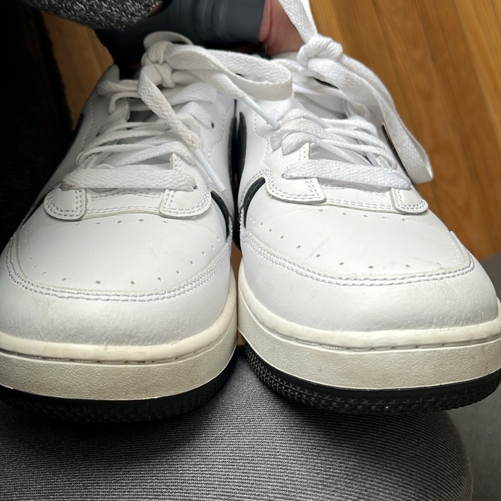 Nike Gamma Force women low sneakers 8 EUC white black - Picture 14 of 16